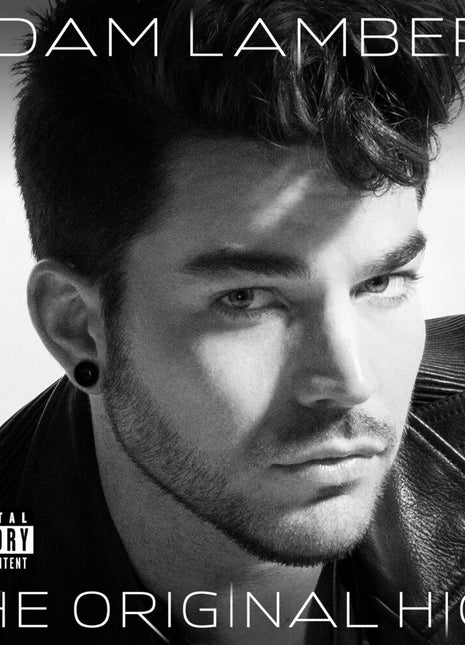 the album cover for Adam Lambert - Original High [Clear Vinyl] [Limited Edition]