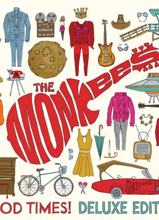 the album cover for Monkees - Good Times [Deluxe] [Limited Edition] (Aniv) (Jewl)