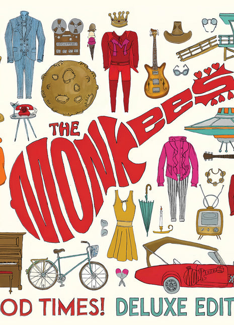 the album cover for Monkees - Good Times [Deluxe] [Limited Edition] (Aniv) (Jewl)