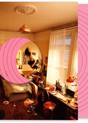 the album cover for Man/Woman/Chainsaw - Cannonball [Indie Exclusive 140g Pink Berry]