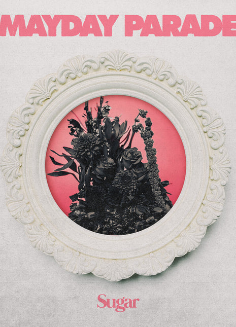the album cover for Mayday Parade - Sugar (Blk)