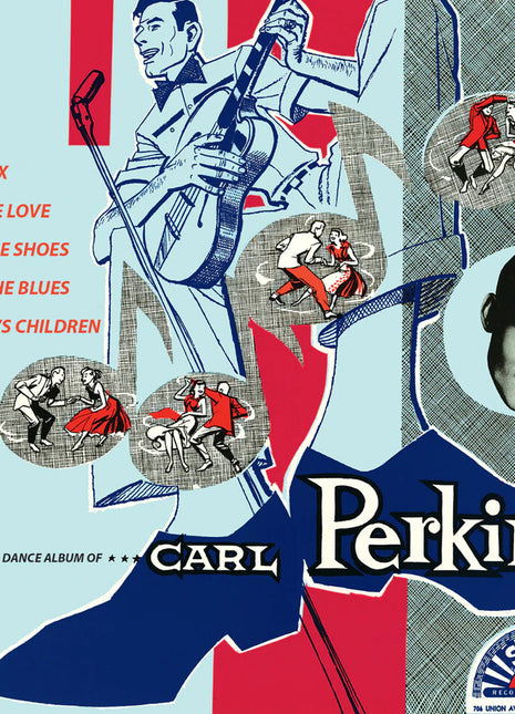 the album cover for Unknown Artist - Dance Album of Carl Perkins