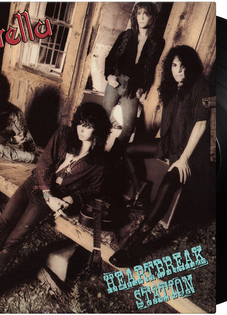 the album cover for Cinderella - Heartbreak Station [180 Gram]