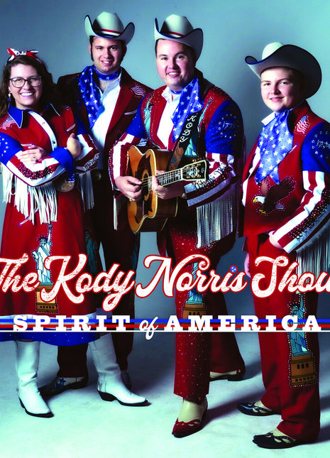 the album cover for Kody Norris Show - Spirit Of America [Digipak]
