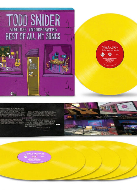 the album cover for Todd Snider - Best of All My Songs [Indie Exclusive Box Set]