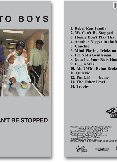 the album cover for Geto Boys - We Can't Be Stopped (35th Anniversary) (Aniv)