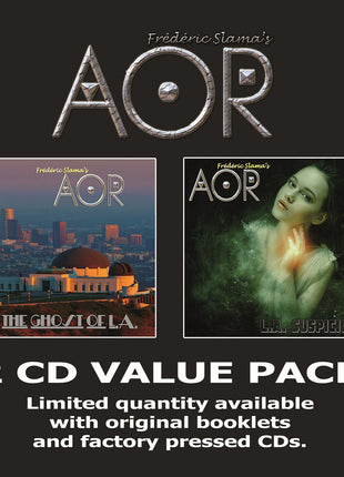 the album cover for Aor - Ghost Of La / La Suspicion