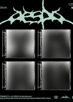 the album cover for Aespa - The 2nd Album ‘LEMONADE’ [MUTANT Ver.]