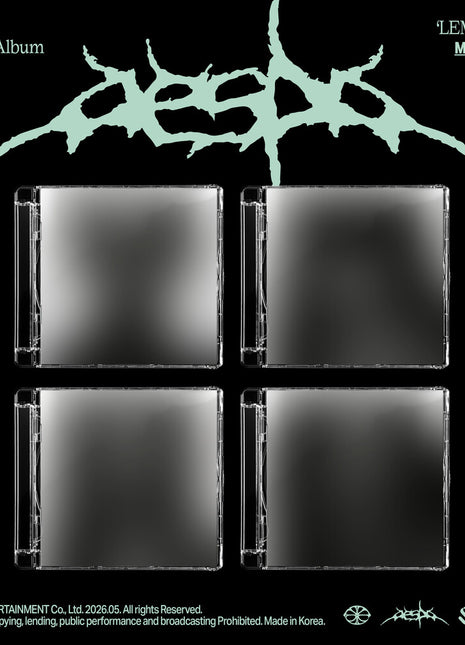 the album cover for Aespa - The 2nd Album ‘LEMONADE’ [MUTANT Ver.]