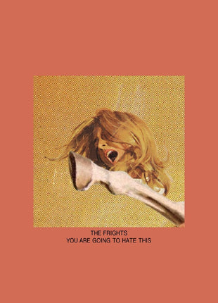 the album cover for Frights - You Are Going To Hate This [Red & Yellow Splatter]