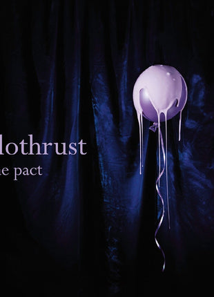 the album cover for Slothrust - Pact - Clear Blue Smoke (Blue) [Clear Vinyl]