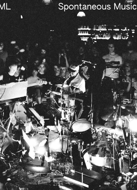 the album cover for SML - Spontaneous Music Live