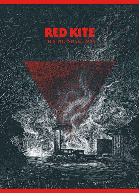 the album cover for Red Kite - This Too Shall Pass - Red [Colored Vinyl] (Red)