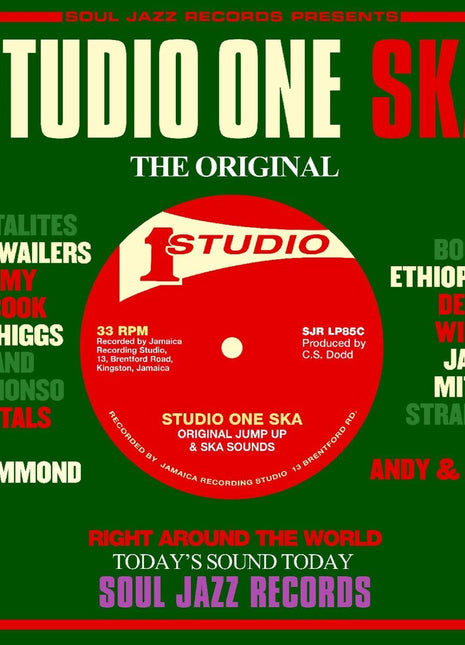 the album cover for Soul Jazz Records Presents - Studio One Ska
