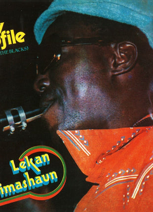 the album cover for Lekan Animashaun - Low Profile - Not For The Blacks