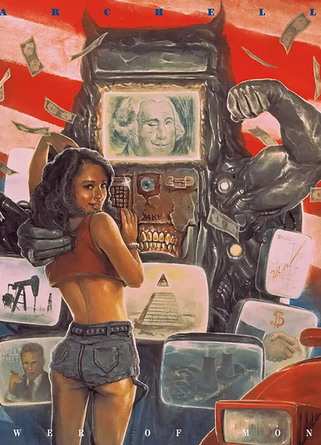 the album cover for Marchello - Power Of Money