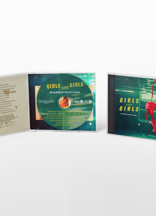 the album cover for Hayley Kiyoko - girls like girls the album