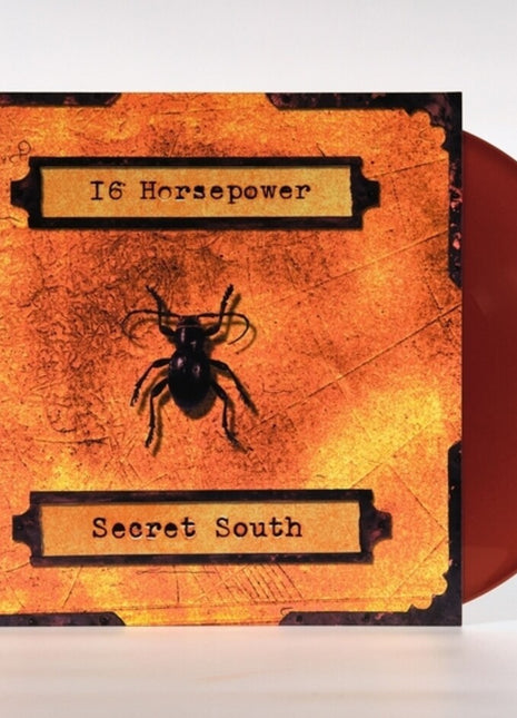 the album cover for 16 Horsepower - Secret South [Colored Vinyl] [Limited Edition] (Red)