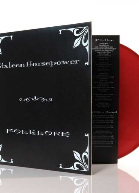 the album cover for 16 Horsepower - Folklore [Colored Vinyl] [Limited Edition] (Red)