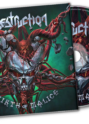 the album cover for Destruction - Birth Of Malice (Jewl)