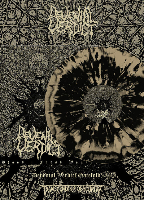 the album cover for Devenial Verdict - Old Blood: Fresh Wounds