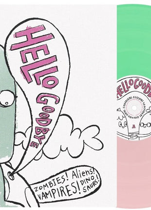 the album cover for Hellogoodbye - Zombies Aliens Vampires Dinosaurs 20th (Aniv)