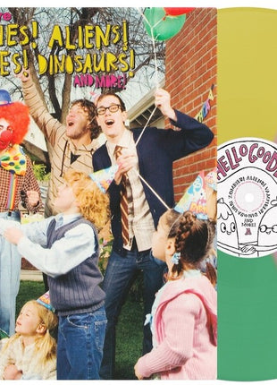 the album cover for Hellogoodbye - Zombies Alien Vampires Dinosaurs (B-Sides) (Aniv)