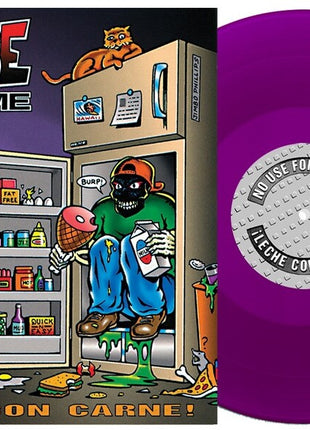 the album cover for No Use For A Name - Leche con Carne! [Grape (2026)]