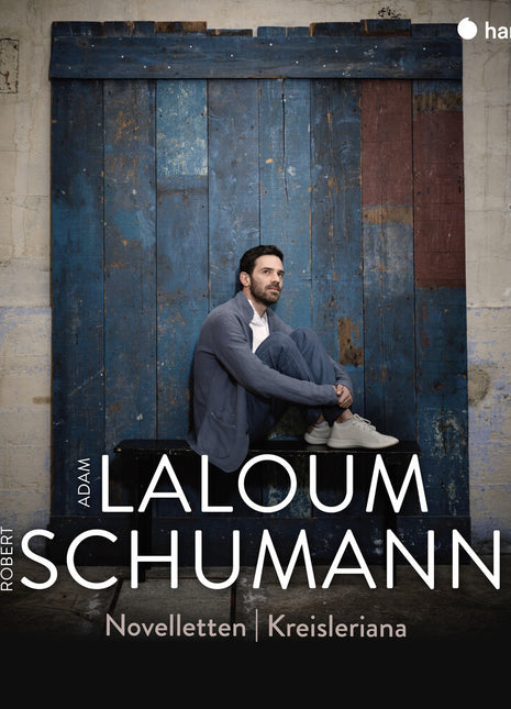 the album cover for Adam Laloum - Schumann: Novelletten - Kreisleriana