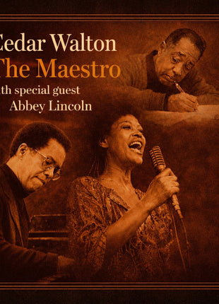the album cover for Cedar Walton - Maestro (With Special Guest Abbey Lincoln)