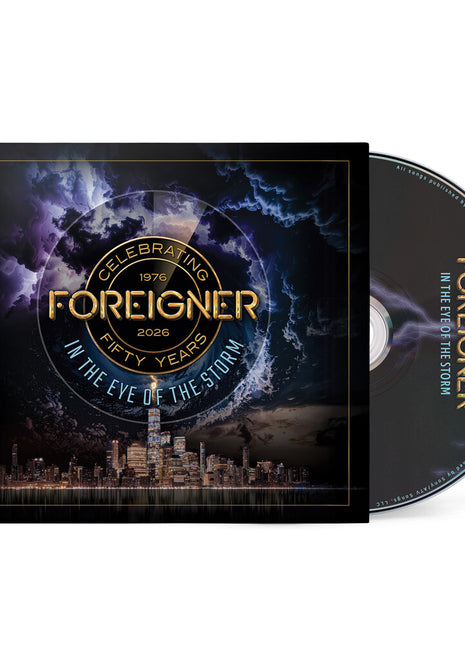 the album cover for Foreigner - In The Eye Of The Storm [4-Panel Wallet]