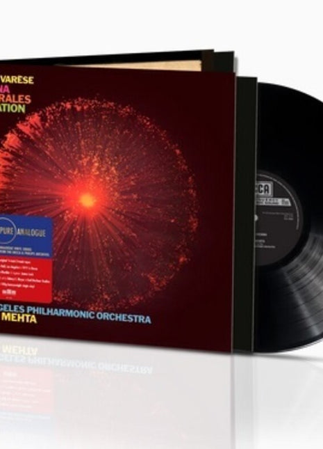 the album cover for Varese / Zubin Mehta  / Los Angeles Philharmonic - Varese: Arcana Integrales Ionisation (Uk)