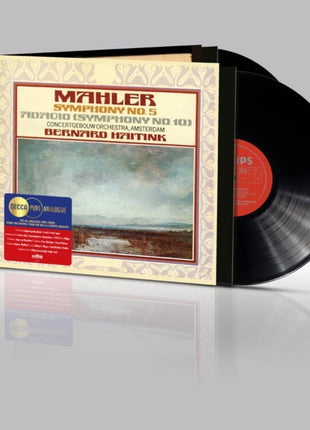 the album cover for Mahler / Bernard Haitink  / Royal Concertgebouw - Mahler: Symphony 5 & 10 (Uk)