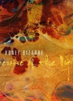 the album cover for Honey Bizarre - Heroine Of The Night - Orange Vinyl