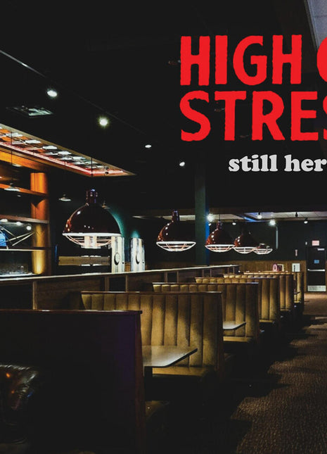 the album cover for High On Stress - Still Here
