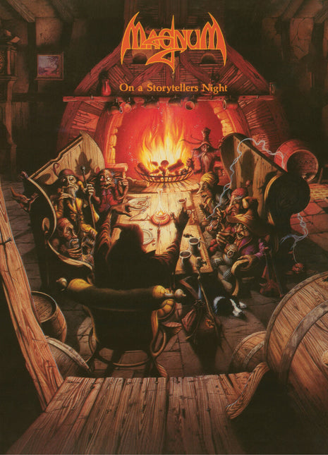 the album cover for Magnum - On A Storyteller's Night (Jewl) [Reissue]