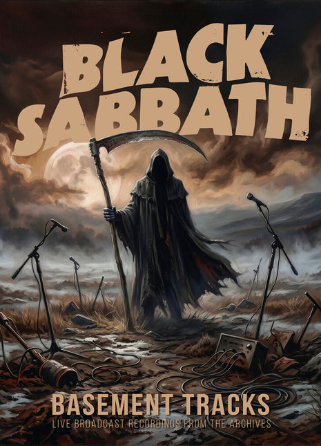 the album cover for Black Sabbath - Basement Tracks - Brown (Brwn) [Colored Vinyl]