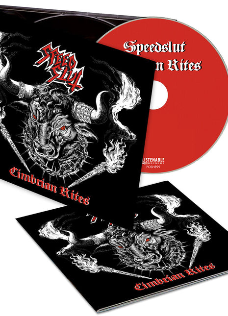 the album cover for Speedslut - Cimbrian Rites