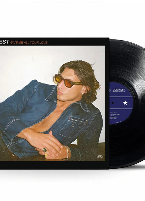 the album cover for Don West - Give Me All Your Love