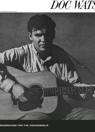 the album cover for Doc Watson - Doc Watson - Deep River Blue (Blue) [Colored Vinyl]