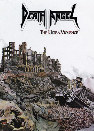 the album cover for Death Angel - Ultra-Violence - Remastered - Smoking Crater