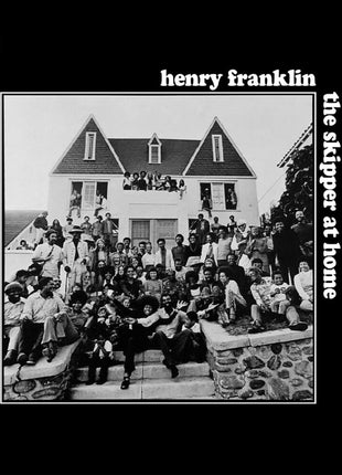 the album cover for Henry Franklin - Skipper At Home - Remastered - Blue With Black