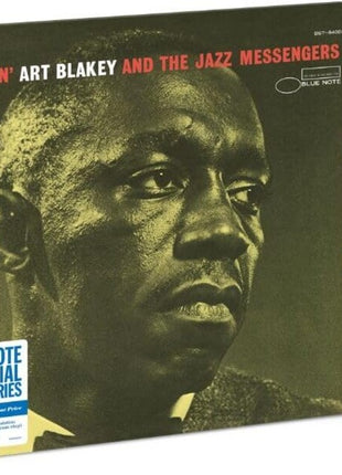 the album cover for Art & the Jazz Messengers Blakey - Moanin (blue Note Essentials)