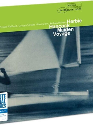 the album cover for Herbie Hancock - Maiden Voyage (blue Note Essentials)