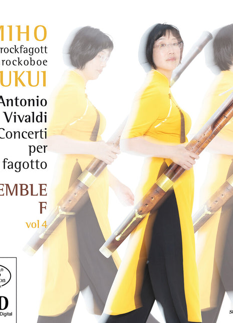 the album cover for Miho Fukui - Concerti Per Fagotto Vol. 4