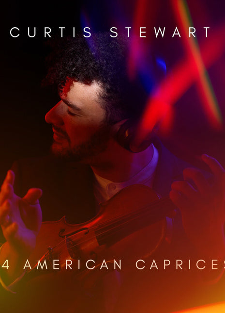 the album cover for Curtis Stewart  J - 24 American Caprices