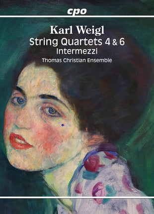 the album cover for Thomas Christian Ensemble - String Quartets 4 & 6 - Intermezzi