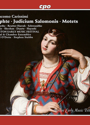 the album cover for Teresa Wakim - Judicium Salomonis Jephte & Motets