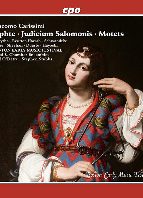 the album cover for Teresa Wakim - Judicium Salomonis Jephte & Motets