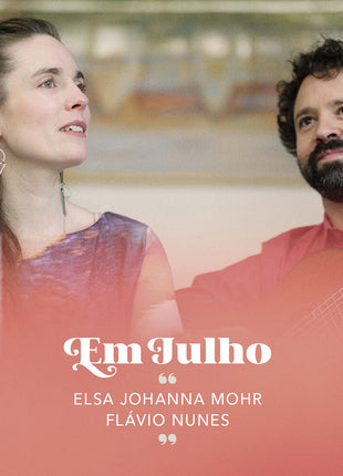 the album cover for Elsa Mohr  Johanna - Em Julho